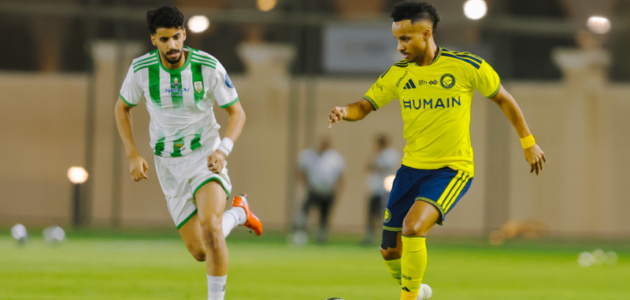 نصر يربح تجربة الأنوار 2-1: كومان وغريب يعودان بعد إصابتهما